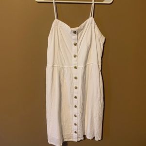 Universal Thread Faux Button Front Dress